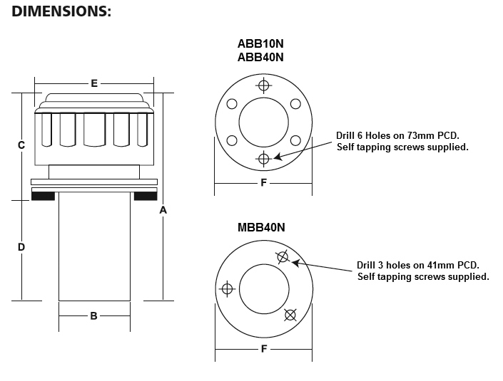 ABB & MBB (Chrome Plated Steel Cap) dimensions (1)