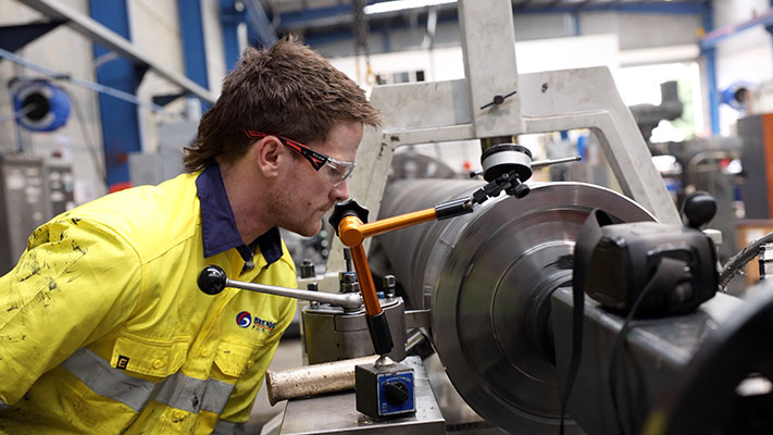In-house-machining