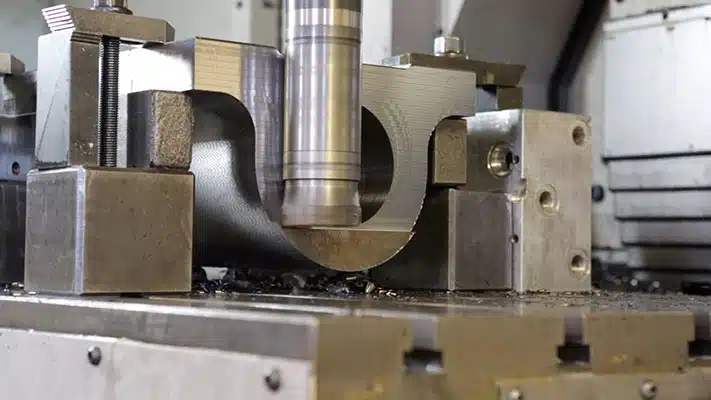 Machining of barrels, rods, clevis joints, cylinder heads, glands