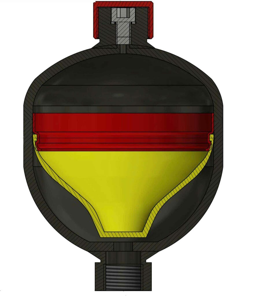 Diaphragm Accumulators 0.32L-1.4L